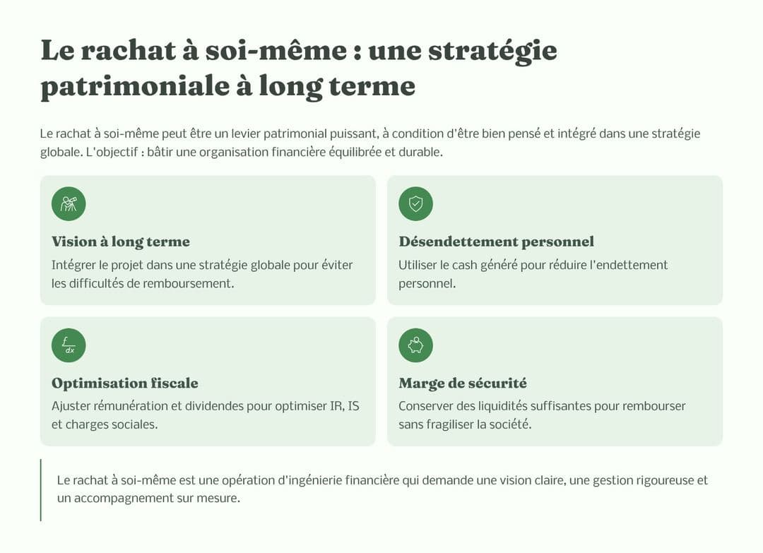 Se racheter à soi-même : stratégie patrimoniale